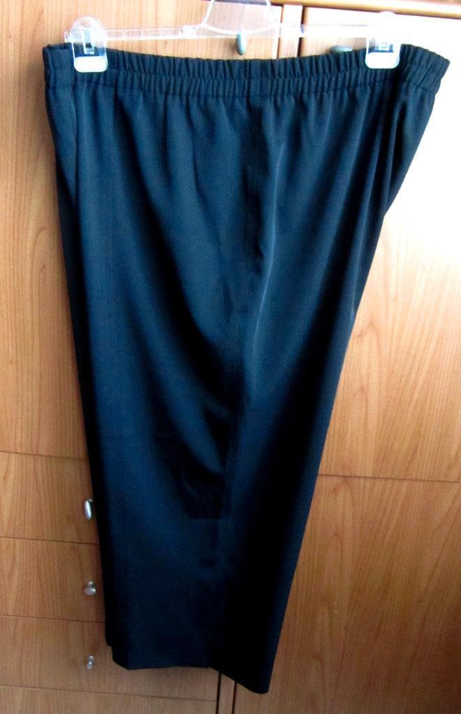 ELENA GRUNERT Luxe zwarte broek, maat 52, Verzenden, Zo goed als nieuw, Zwart, Broek of Spijkerbroek
