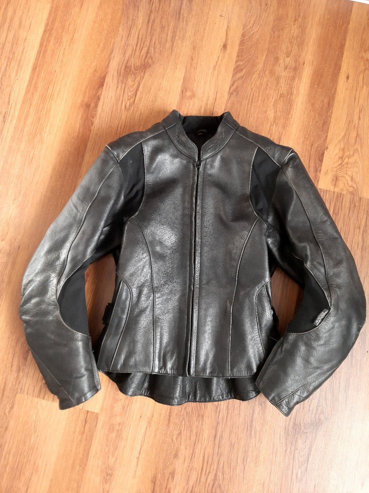 Difi  leren motorjas dames maat 40-42, Motoren, Kleding | Motorkleding, Ophalen, Difi, Jas | leer, Dames