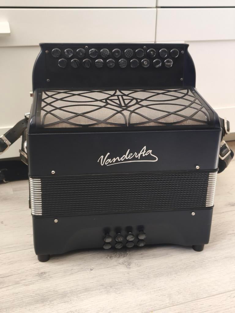 Van der Aa trekharmonica cf, Ophalen of Verzenden, Gebruikt, Overige merken