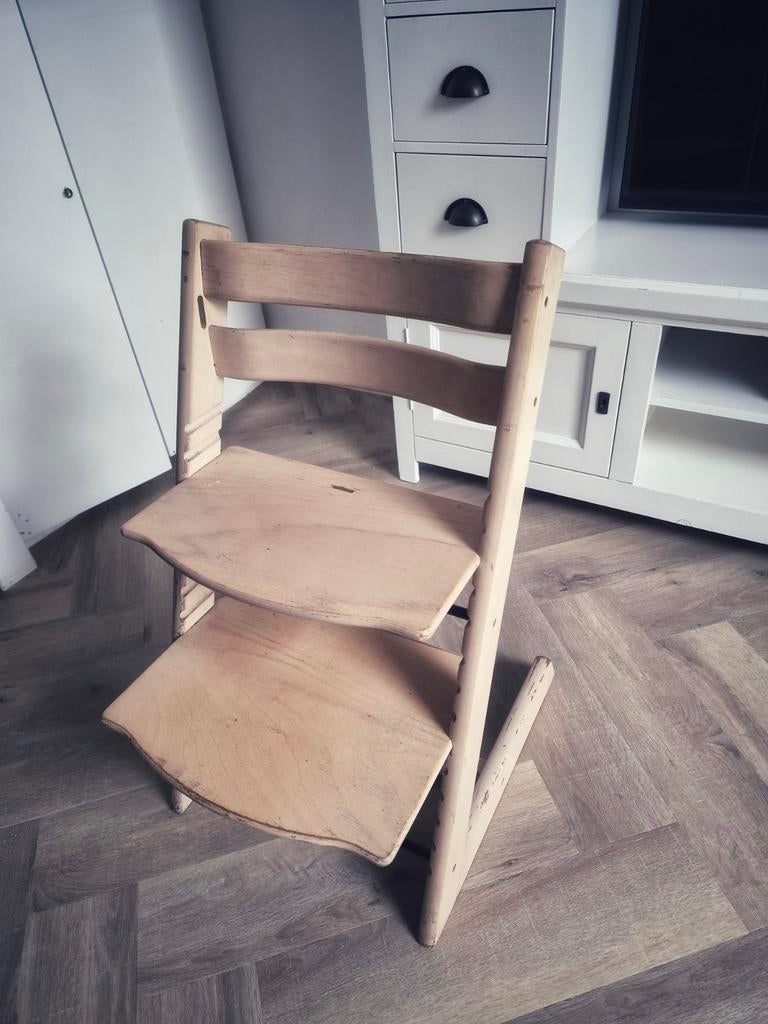 Stokke tripp trapp kinderstoel, Ophalen of Verzenden, Gebruikt, Meegroeistoel