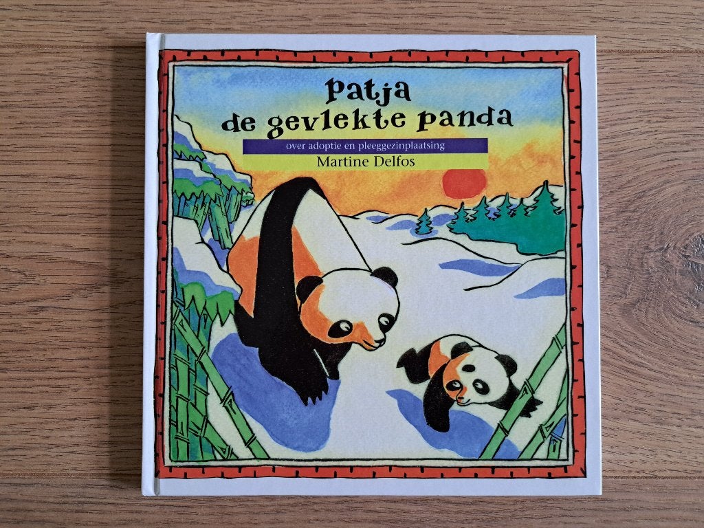 Boek 'Patja de gevlekte panda' door Martine Delfos - adoptie, Boeken, Ophalen of Verzenden, Zo goed als nieuw, Martine Delfos