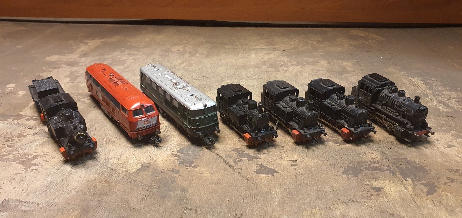 Complete analoge vintage modelspoor Marklin, Overige merken, Gebruikt, Gelijkstroom, Rails