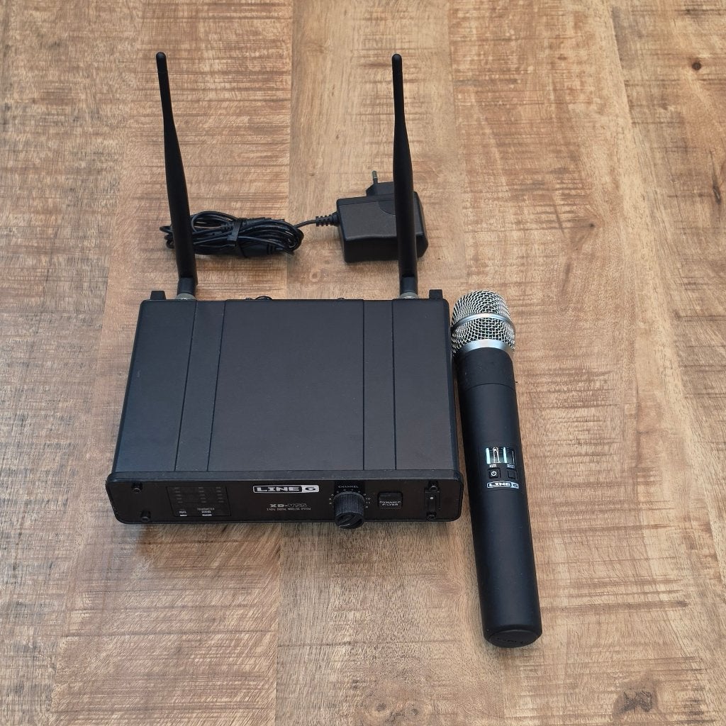 Line 6 XD-V55 / V75-HHTX – Draadloze Microfoonset – 2.4 GHz, Ophalen of Verzenden, Zo goed als nieuw, Zangmicrofoon, Draadloos