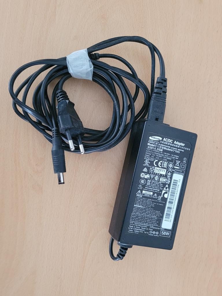 Samsung AC/DC Adapter A5814_DSM 14V 4.134A, Samsung, ..., Ophalen of Verzenden, Zo goed als nieuw