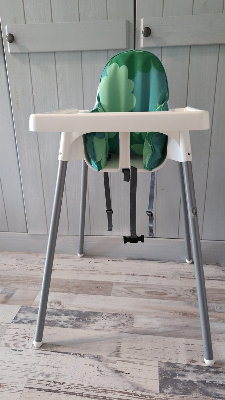 IKEA Antilop kinderstoel met kussen - Zo goed als nieuw, Ophalen, Zo goed als nieuw, Overige typen, Gordel(s)