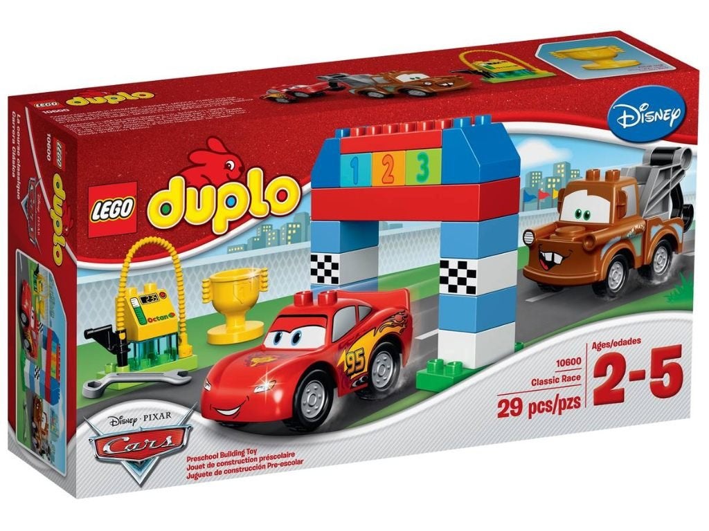 Duplo Disney Pixar cars klassieke race 10600, Ophalen, Gebruikt, Compleet, Complete set