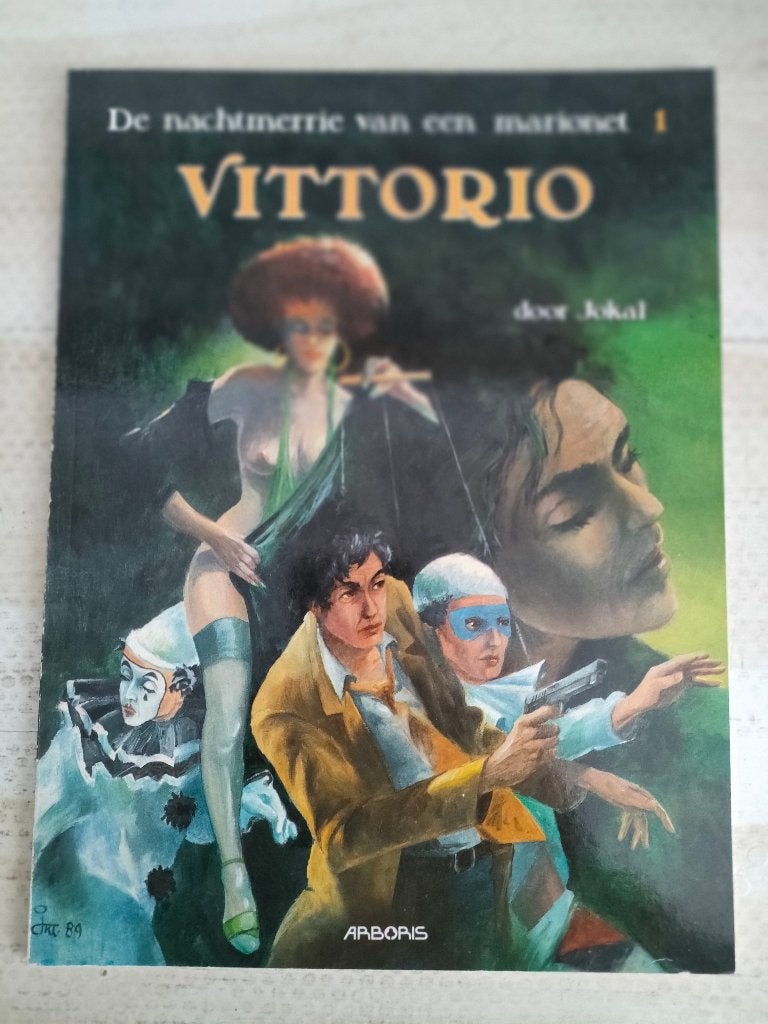 NACHTMERRIE VAN EEN MARIONET nr. 1 Vittorio (jfb-1€), Boeken, Stripboeken, Eén stripboek, Ophalen of Verzenden, Gelezen