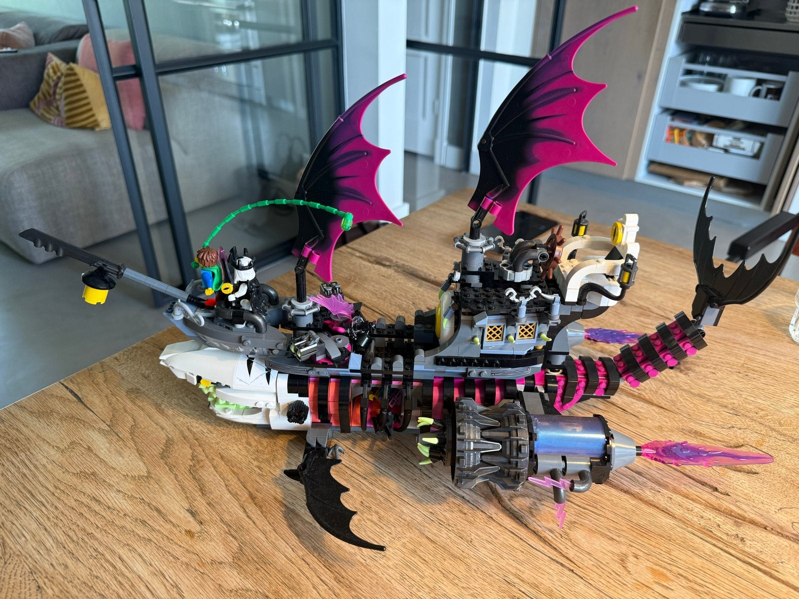 LEGO Dreamzzz 71469 Nachtmerrie Haaienschip, Ophalen, Zo goed als nieuw, Overige merken