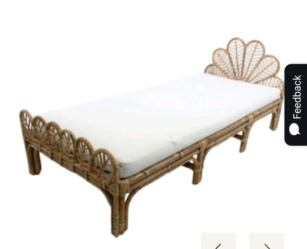 Mooi kinderbed rotan, Ophalen
