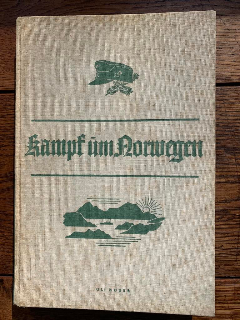 Kampf um norwegen Duitse propaganda 1940, Ophalen of Verzenden, Duitsland, Boek of Tijdschrift