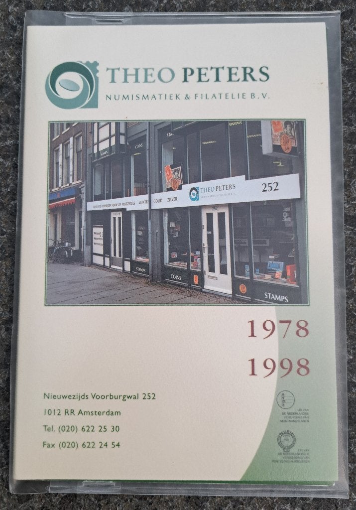 Muntset 1998 Theo Peters jubileumset, Ophalen of Verzenden, Koningin Beatrix, Overige waardes, Setje