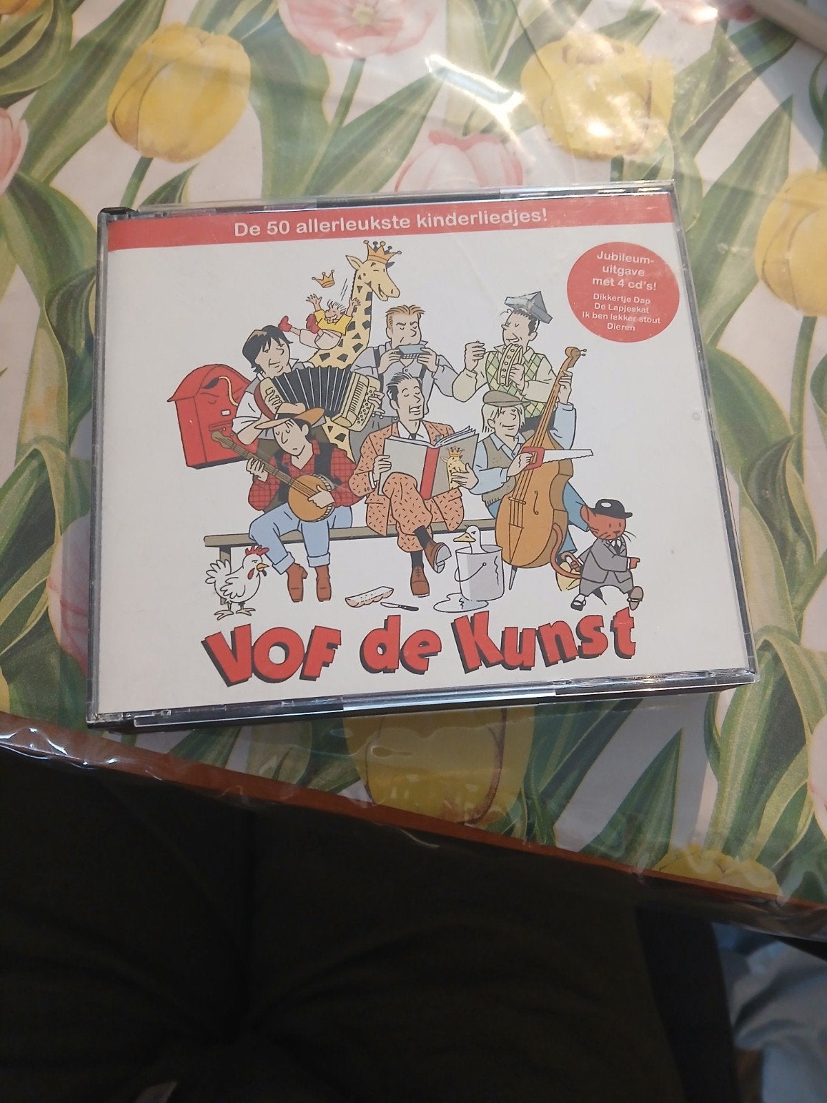 VOF de Kunst - De 50 allerleukste kinderliedjes (4 CD's), Cd's en Dvd's, Gebruikt, Boxset, 6 tot 9 jaar, Ophalen of Verzenden