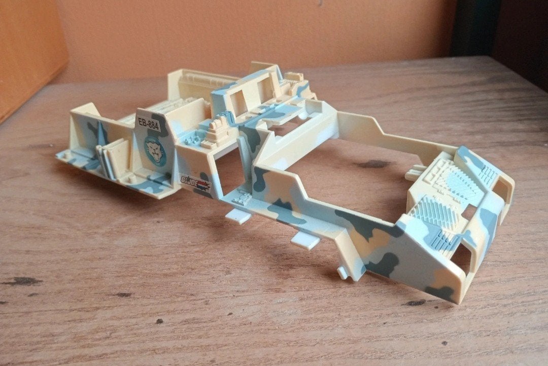 Gi joe gijoe snow cat top body part vintage 2002, Ophalen of Verzenden, Gebruikt
