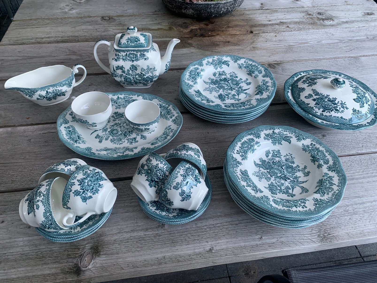 Engels tafelservies unicorn tableware, Ophalen