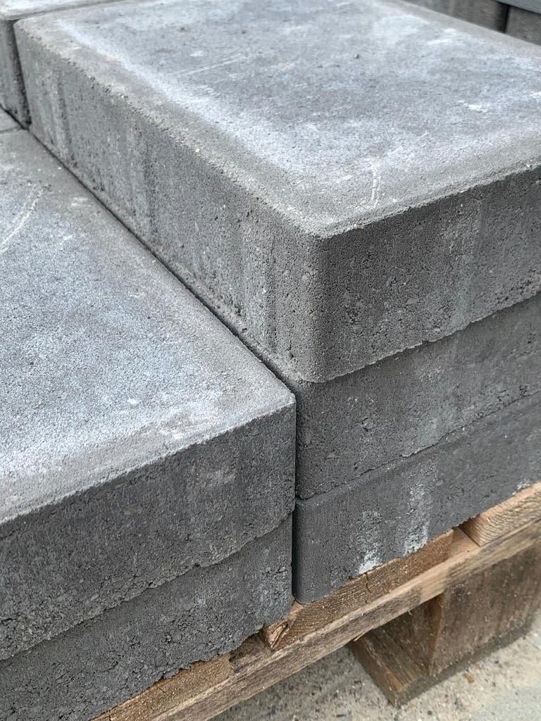 Promosteen 20x30x6 cm Antraciet - J&W 16, Ophalen, Klinkers, Nieuw, 10 m² of meer