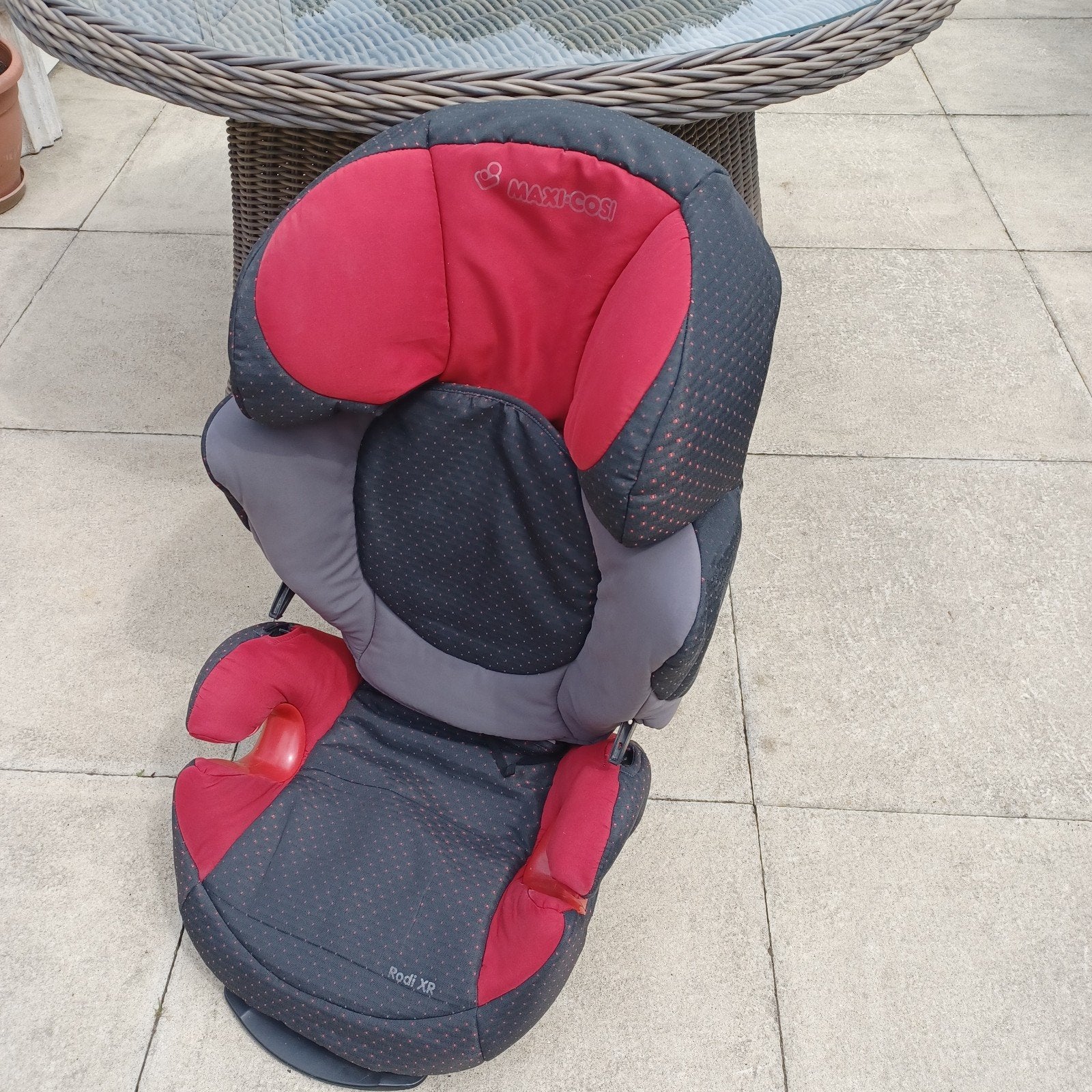Maxi cosi rodi xr autostoeltje/zitverhoger  13,50€, Ophalen of Verzenden, 15 t/m 36 kg, Maxi-Cosi, Autogordel