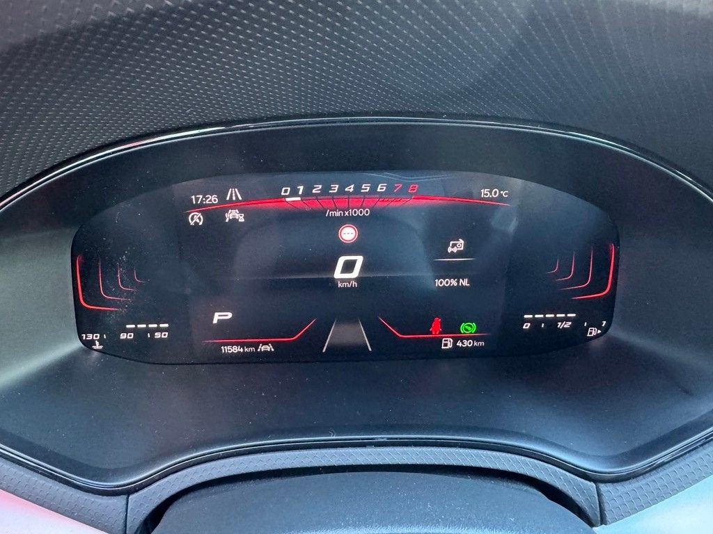 Seat ARONA 1.0 EcoTSI FR Business Connect, DSG, Apple Carpla, 1131 kg, Stof, Gebruikt, Blauw