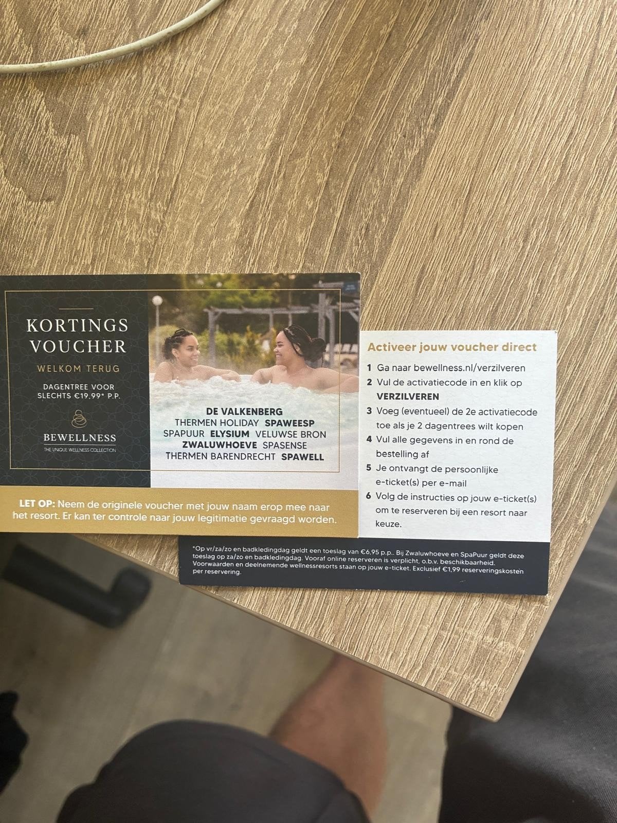 2x voor 19.95 naar bewelness sauna (Elysium, veluwehoeve etc, Twee personen, Kortingsbon, Spa of Sauna