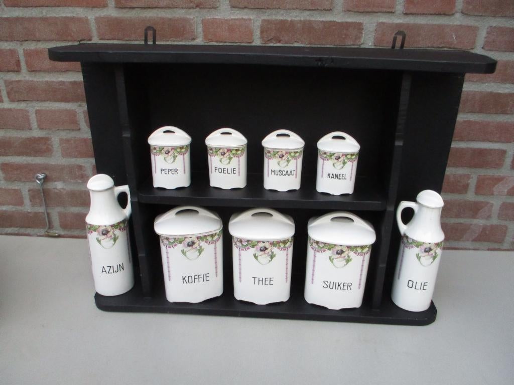 Jugendstil keuken / kruidenkast., Antiek en Kunst, Ophalen