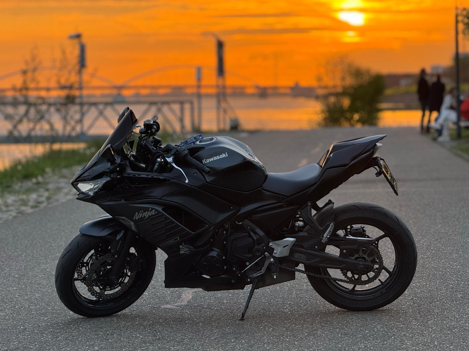 Ninja 650 2024 | Zwart | Sportuitlaat + Klepsysteem | A, Motoren, Ophalen, Gebruikt