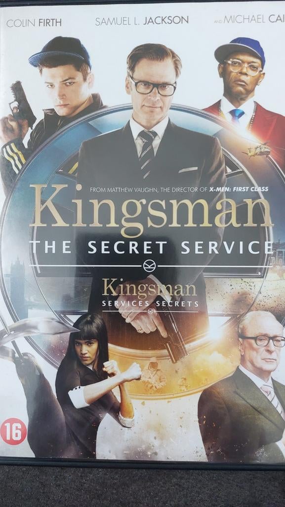 DVD Kingsman: The Secret Service - Actiekomedie, Vanaf 16 jaar, Ophalen of Verzenden, Zo goed als nieuw, Actiekomedie