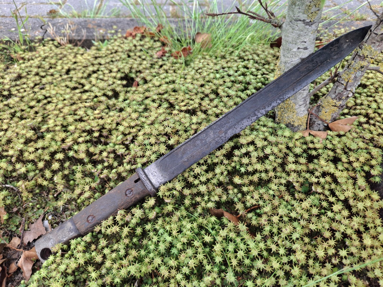 Tsjechische VZ-24 bajonet met houten handgrepen, Verzamelen, Ophalen