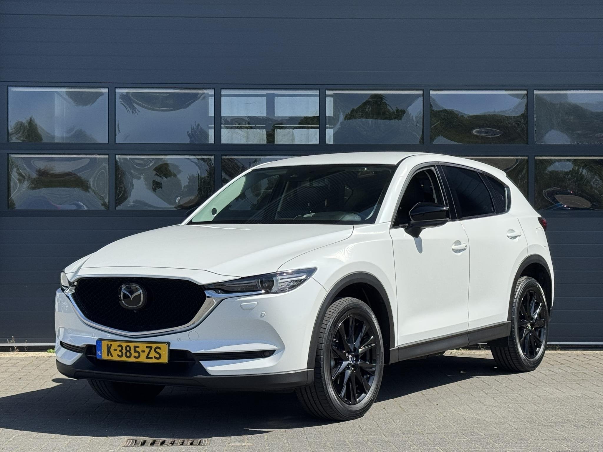 MAZDA CX-5 2.0 SKYACTIV-G 165 SPORTIVE I AUTOMAAT I TREKHAAK, 1998 cc, 15 km/l, Gebruikt, Wit