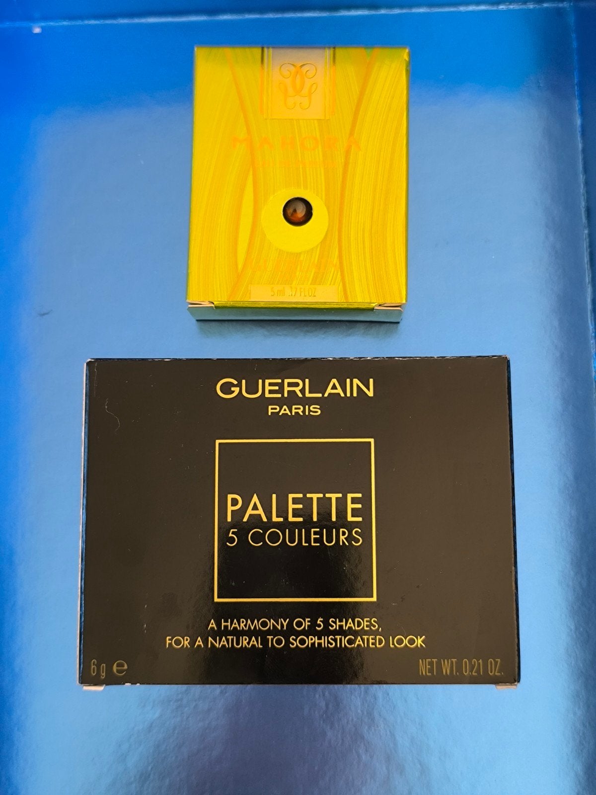 Guerlain Palette 5 Couleurs 05 Après L'Ondée + Mahora parfum, Ophalen of Verzenden, Nieuw