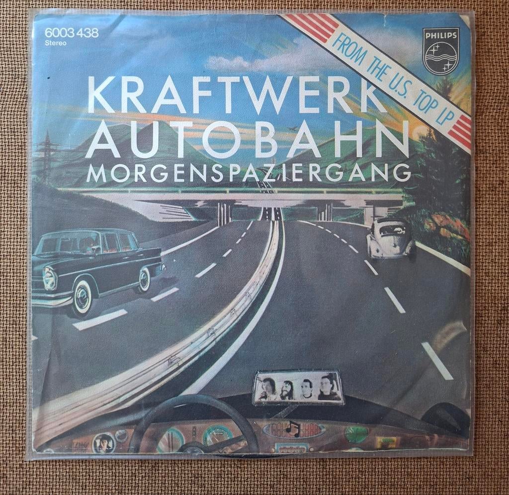 Kraftwerk  - Autobahn  - Single is TOP, Ophalen of Verzenden, Gebruikt, Pop