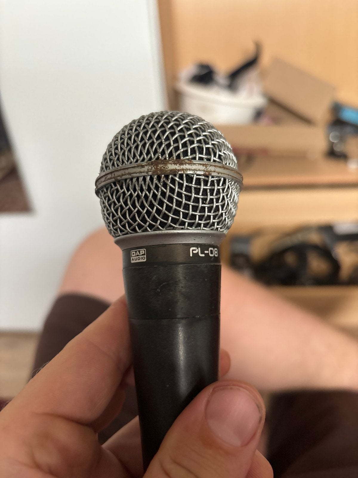 DAP Audio PL-08 Microfoon - Gebruikt, Muziek en Instrumenten, Microfoons, Ophalen of Verzenden, Gebruikt, Zangmicrofoon