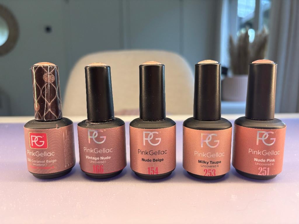 Pink Gellac nude kleuren, Ophalen of Verzenden, Gebruikt