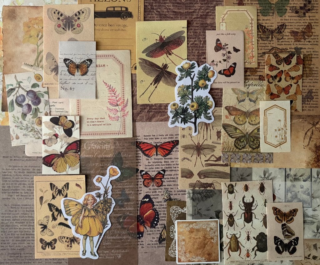 Scrapbooking, journaling herfst kleuren papier, Hobby en Vrije tijd, Verzenden, Nieuw, Papier of Karton