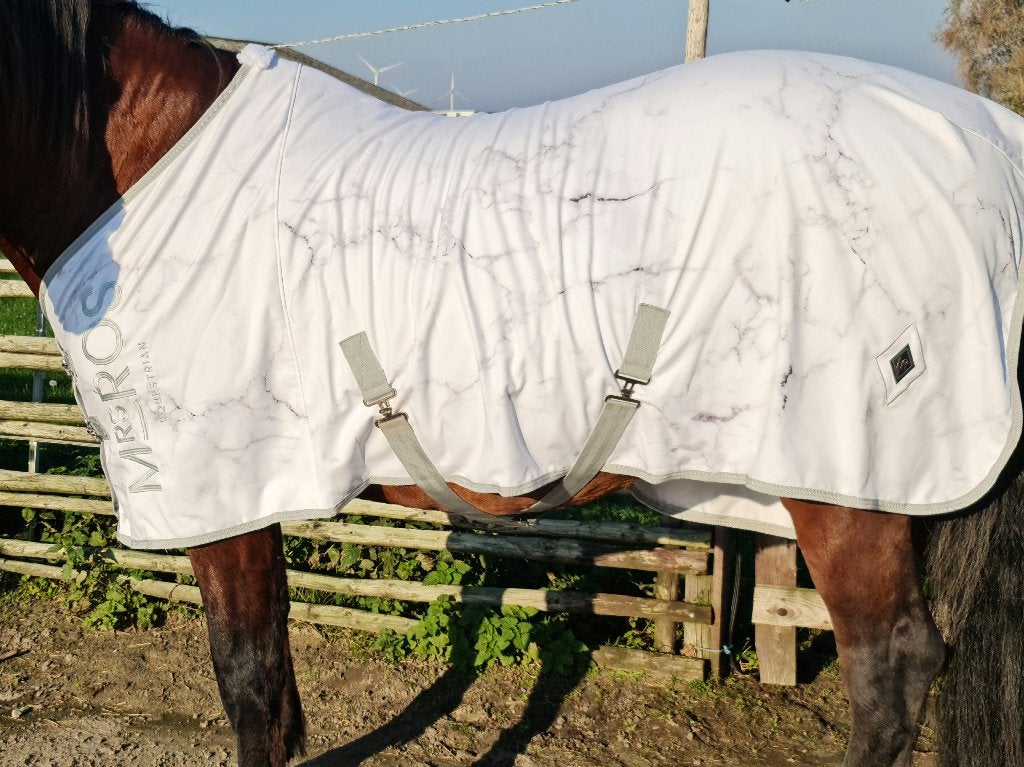 05 Mrros Zweetdeken, Dubbele borstsluiting, Wit, Overige merken, Zweetdeken