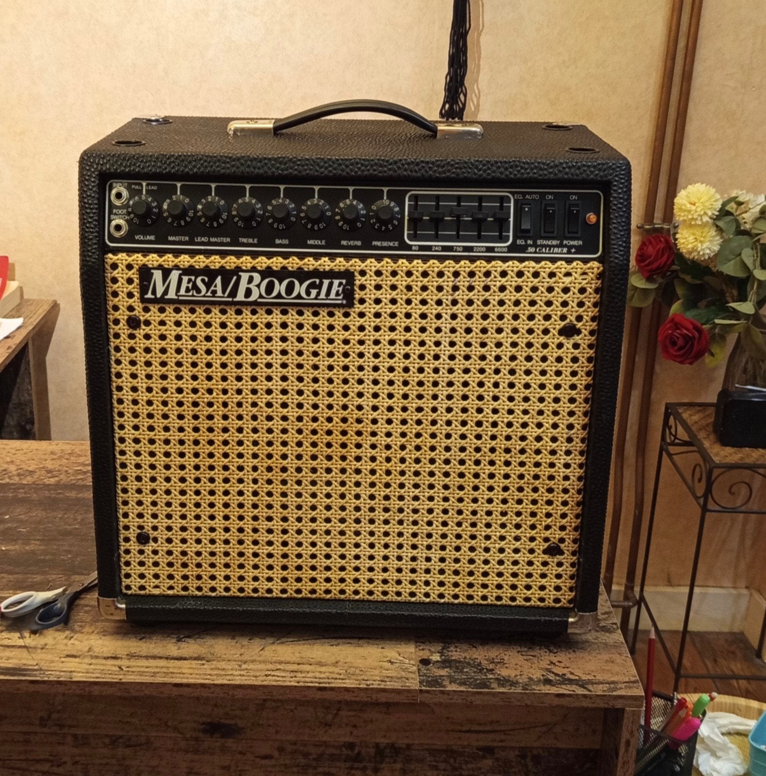 MESA BOOGIE Caliber 50+ (1991), Ophalen, Zo goed als nieuw, Gitaar, Minder dan 50 watt
