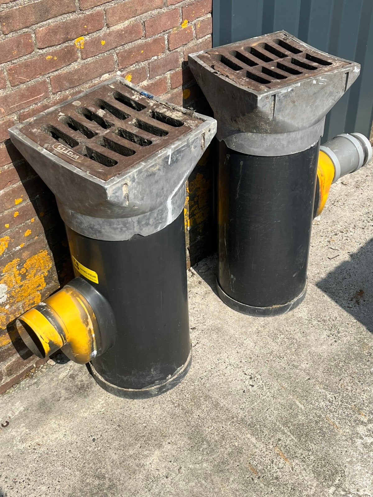 Pvc kolk, Ophalen, Afvoer, Pvc, Zo goed als nieuw