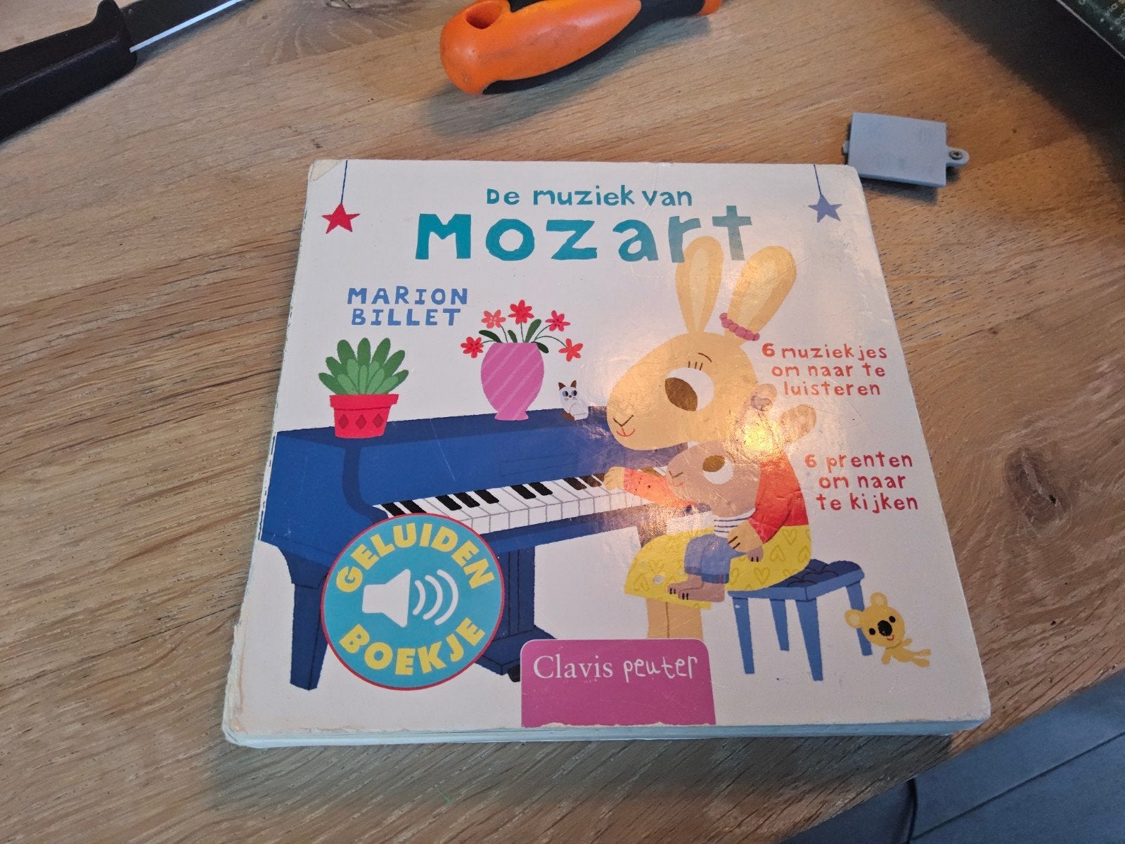 De muziek van Mozart - Geluidenboekje, Gelezen, Non-fictie, Jongen of Meisje, Ophalen of Verzenden