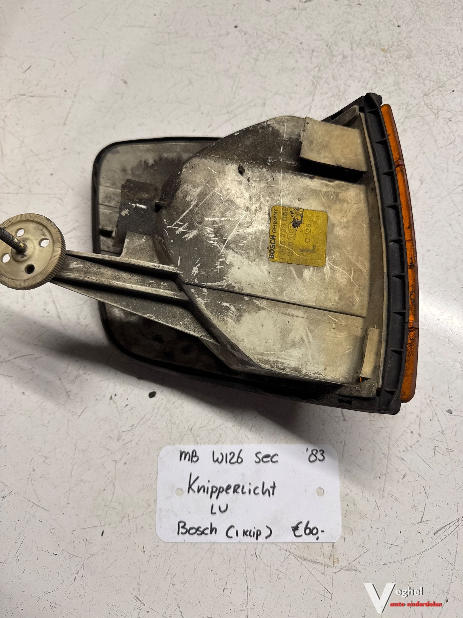 Mercedes W126 SEC  1983  Knipperlicht Merk Bosch Linksvoor, Auto-onderdelen, Gebruikt, -, -, Ophalen of Verzenden