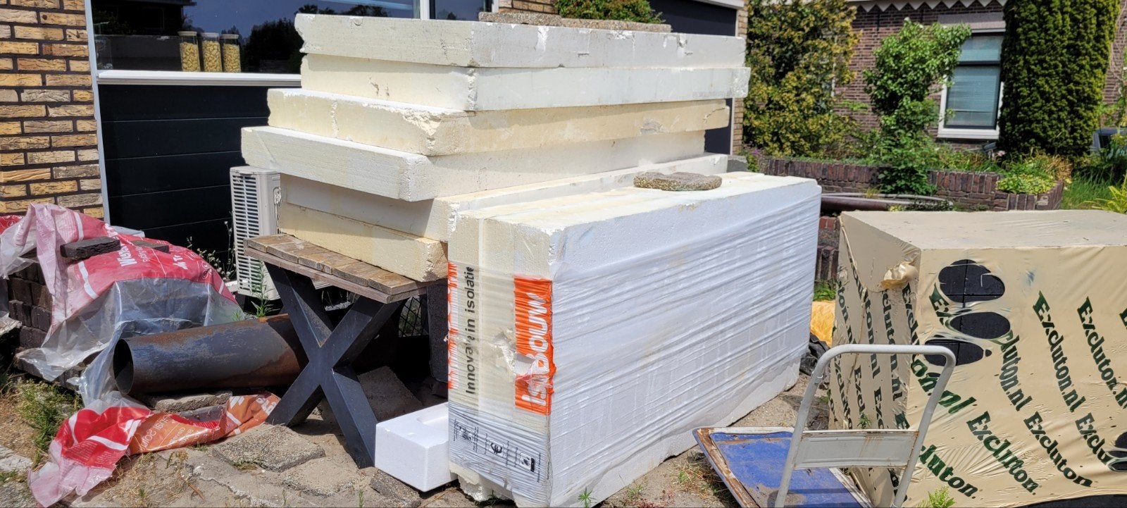 Isolatieplaten - Neotec en tempex, Doe-het-zelf en Verbouw, Isolatie en Afdichting, Ophalen, Piepschuim (Tempex), 15 m² of meer