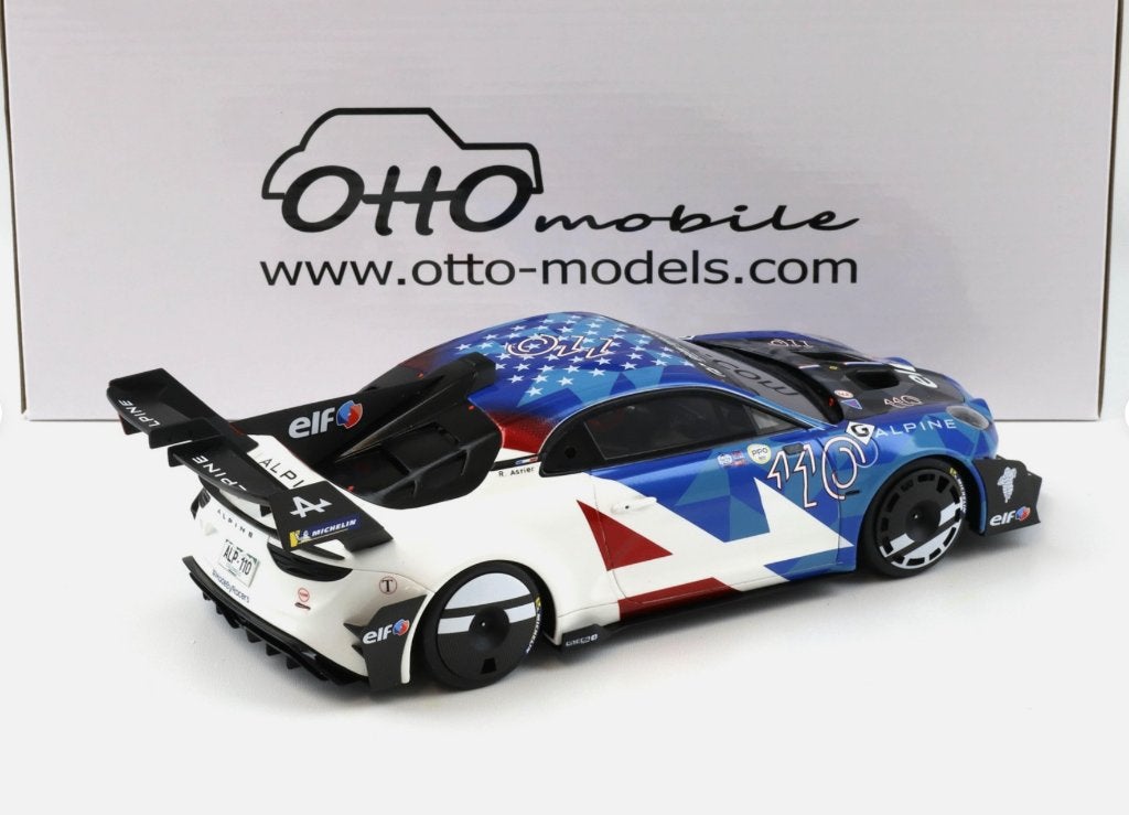 ALPINE A110 PIKES PEAK WIT 2023 SCHAAL 1/18 OTTO ref. OT1095, Verzenden, Nieuw, Auto, OttOMobile