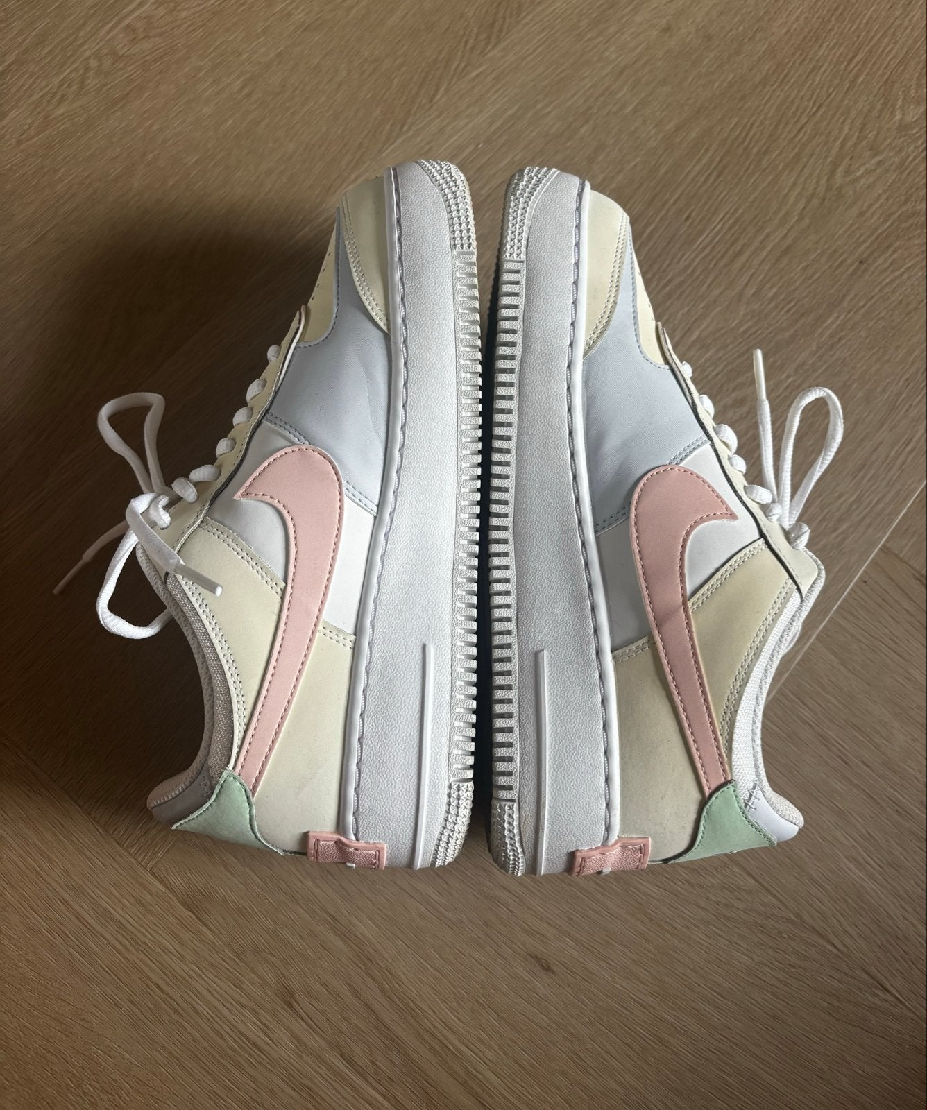 Nike Air Force 1 Shadow pastel - Maat 40, Wit, Nieuw, Ophalen of Verzenden, Sneakers of Gympen