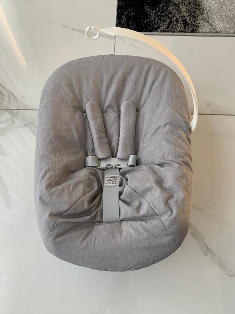 Als Nieuw STOKKE Nieuw Model 2 Standen COMPLEET, Ophalen of Verzenden, Zo goed als nieuw, Meegroeistoel, Stoelverkleiner