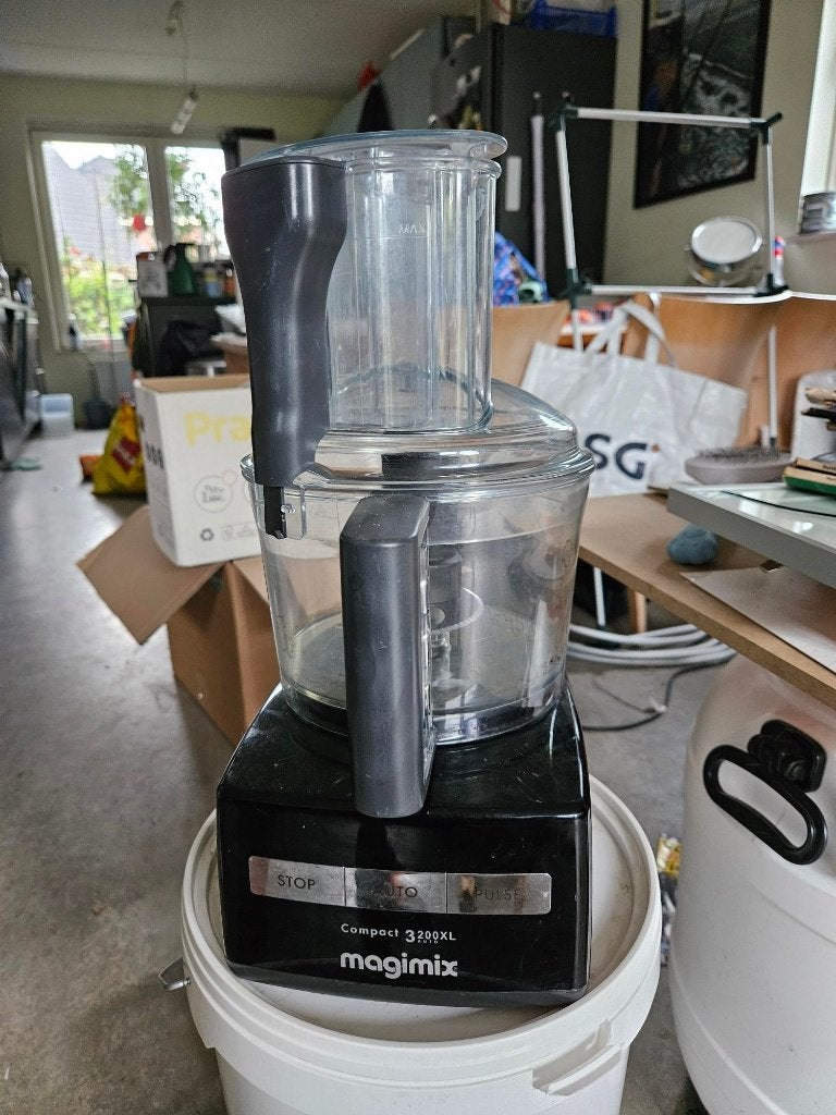 magimix compact 3 200xl, Ophalen, Gebruikt, 1 tot 2 liter, 2 snelheden