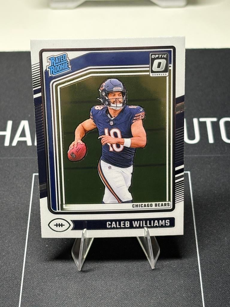 Panini NFL rookie kaart Calleb Williams Chicago Bears, Ophalen of Verzenden, Zo goed als nieuw, Plaatje