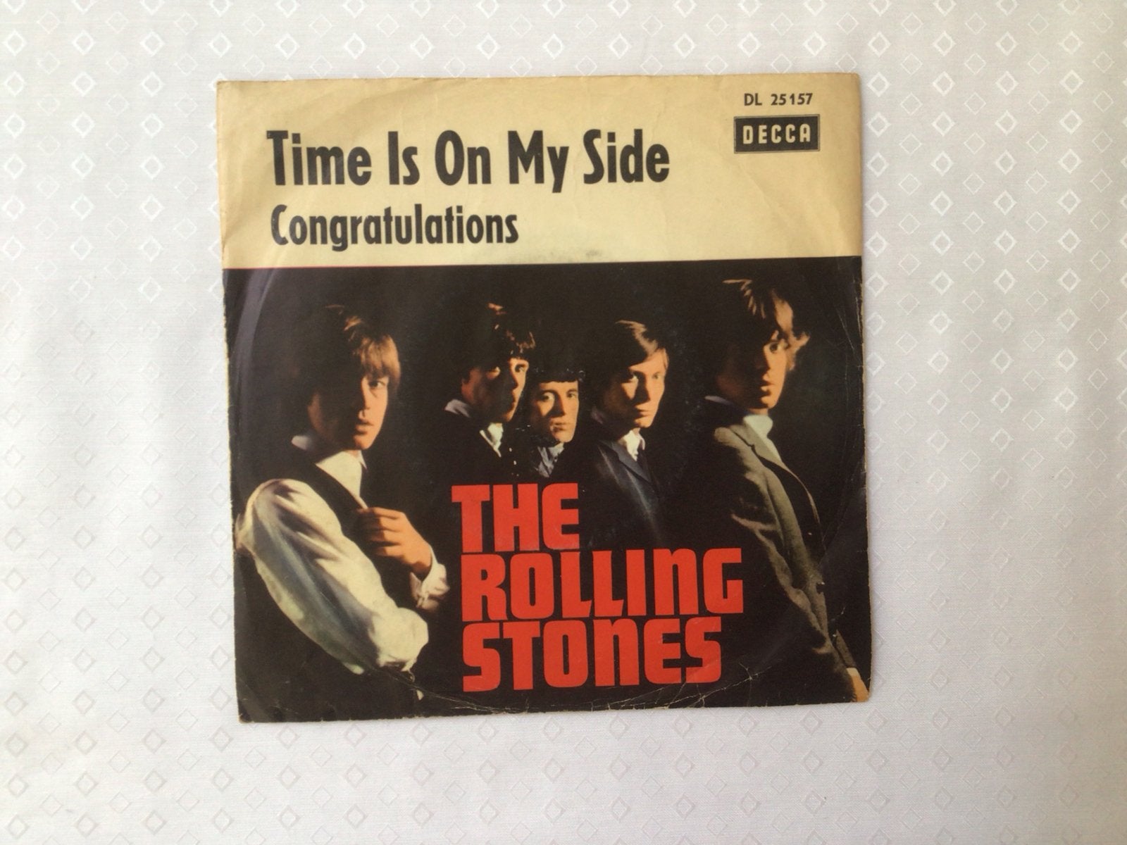 The Rolling Stones - Time Is On My Side / Congratulations, Gebruikt, Originele persing, 7 inch, Ophalen of Verzenden