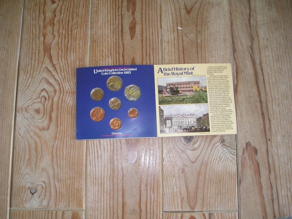 UK Uncirculated Coin Collection 1983, Postzegels en Munten, Ophalen of Verzenden, Overige landen, Setje