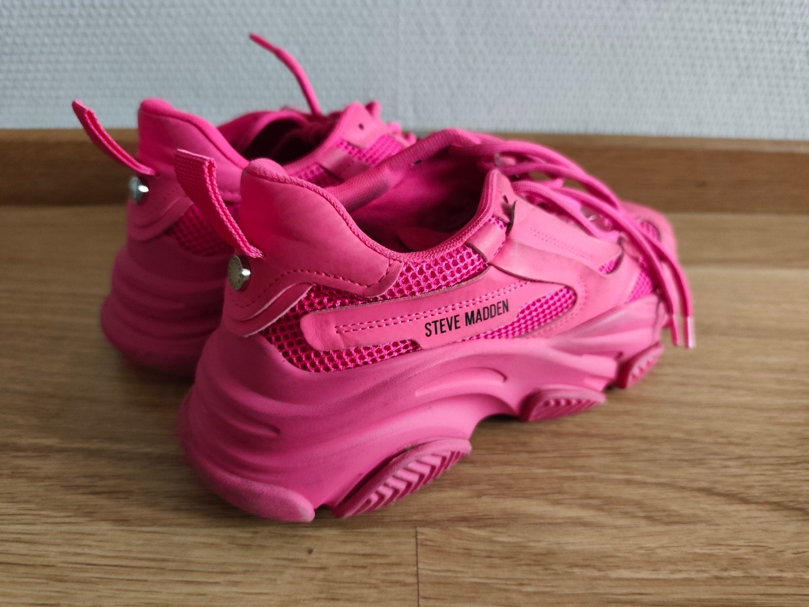 Steve Madden Sneakers Maat 38 - Roze, Steve Madden, Ophalen of Verzenden, Sneakers of Gympen, Roze