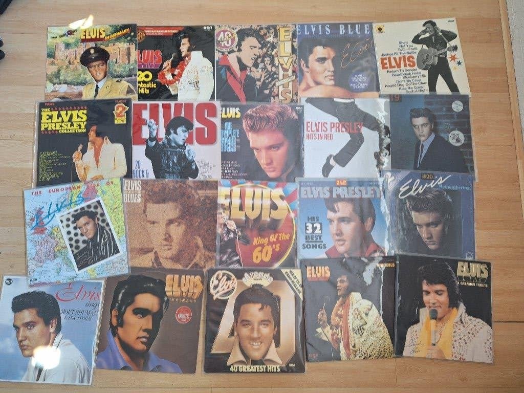 Elvis Presley Verzamel lp's 20, Cd's en Dvd's, Vinyl | Rock, Ophalen, Gebruikt, Inclusief poster, 12 inch