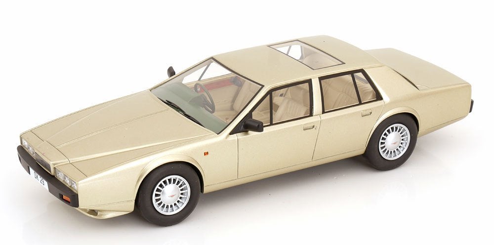 Aston Martin Lagonda MKIV 1988-1990 Sandgold Metallic 1-18 C, Overige merken, Tschuiten@hotmail.com, Auto, Nieuw