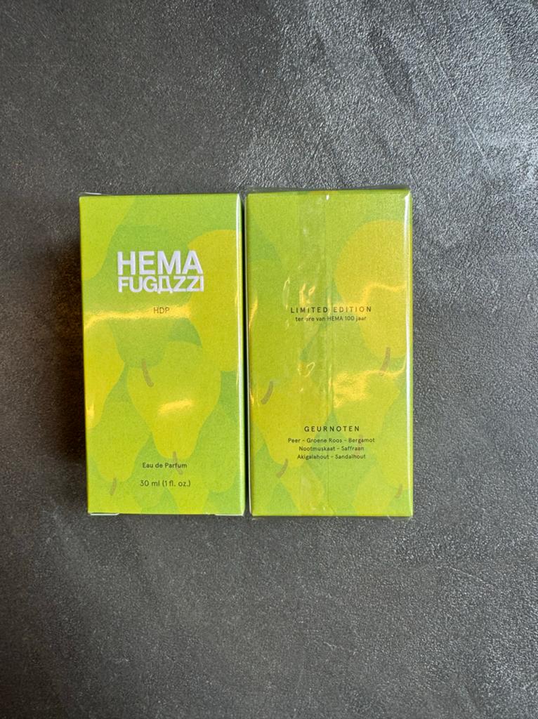 HEMA FUGIAZZI HDP Limited Edition, Sieraden, Tassen en Uiterlijk, Uiterlijk | Parfum, Ophalen of Verzenden, Nieuw