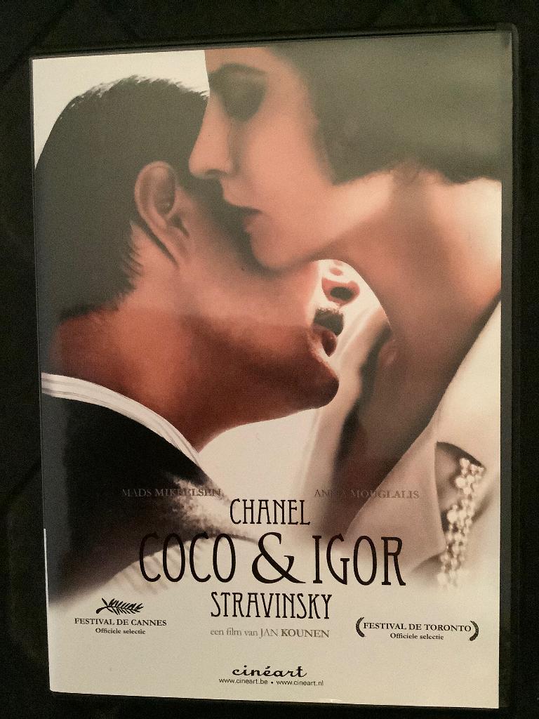 Coco & Igor dvd, Vanaf 12 jaar, Ophalen of Verzenden, Zo goed als nieuw, Drama